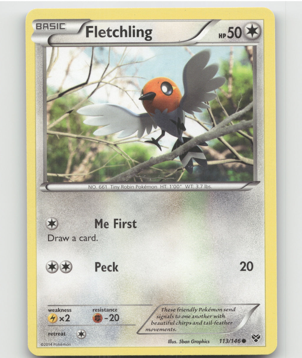 Fletchling Common XY Base Set 113/146 LP