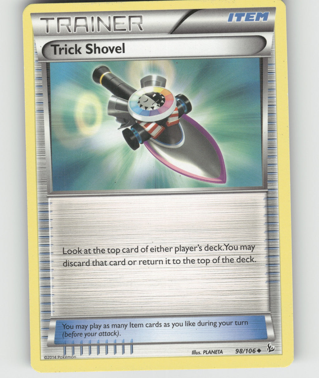 Trick Shovel Uncommon XY - Flashfire 98/106 NM