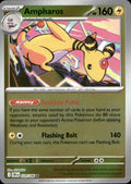 Ampharos - Reverse Holo Rare ME04: Chaos Rising 029/086 NM