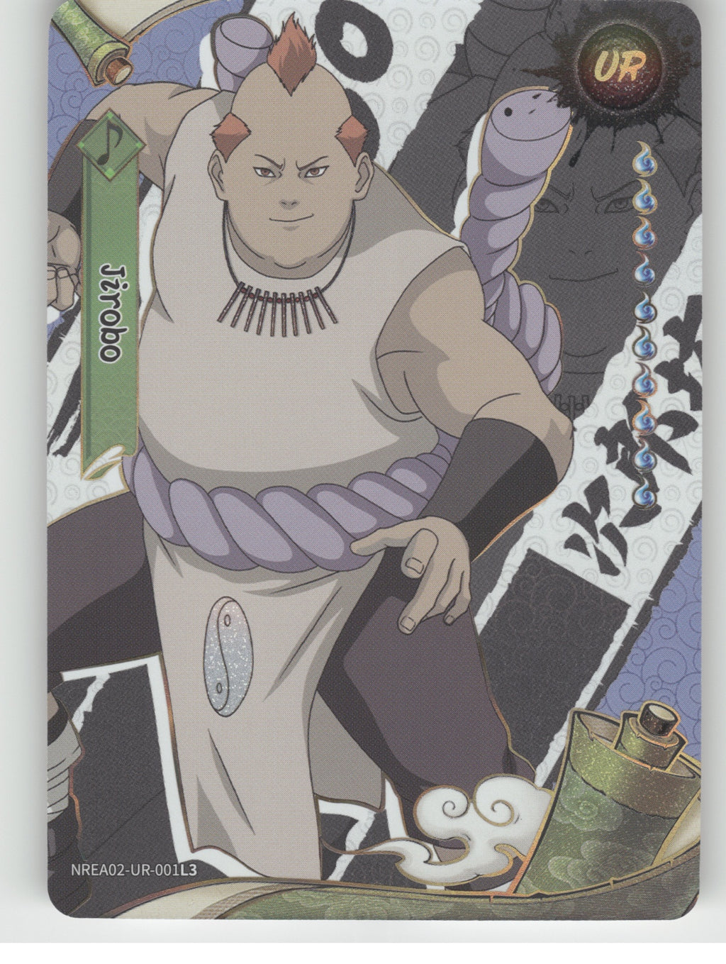 Jirobo Base UR Earth Scroll Series 2 001L3 NM front
