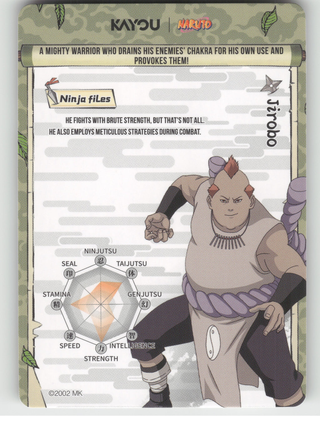 Jirobo Base UR Earth Scroll Series 2 001L3 NM back