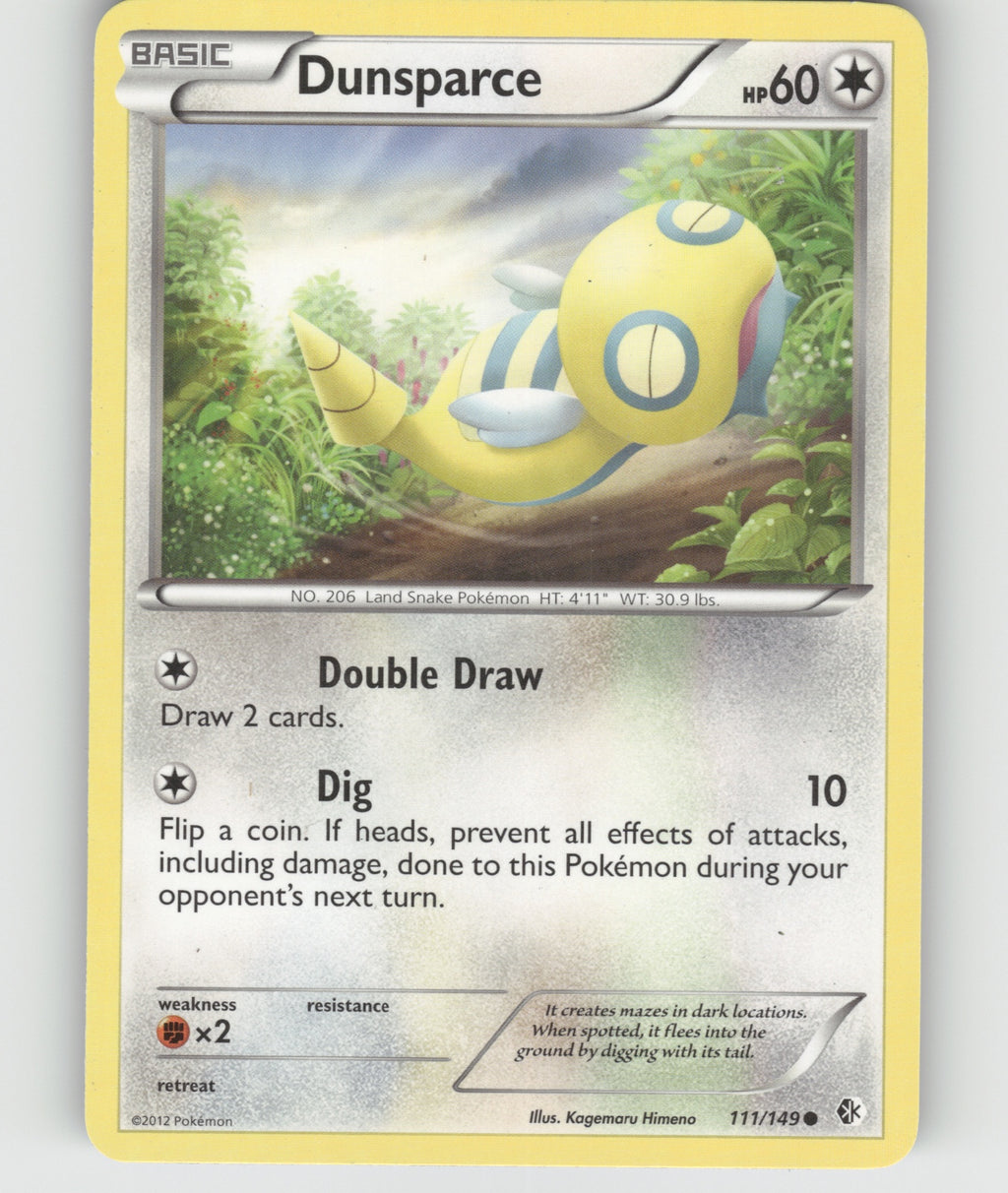 Dunsparce Common Boundaries Crossed 111/149 NM