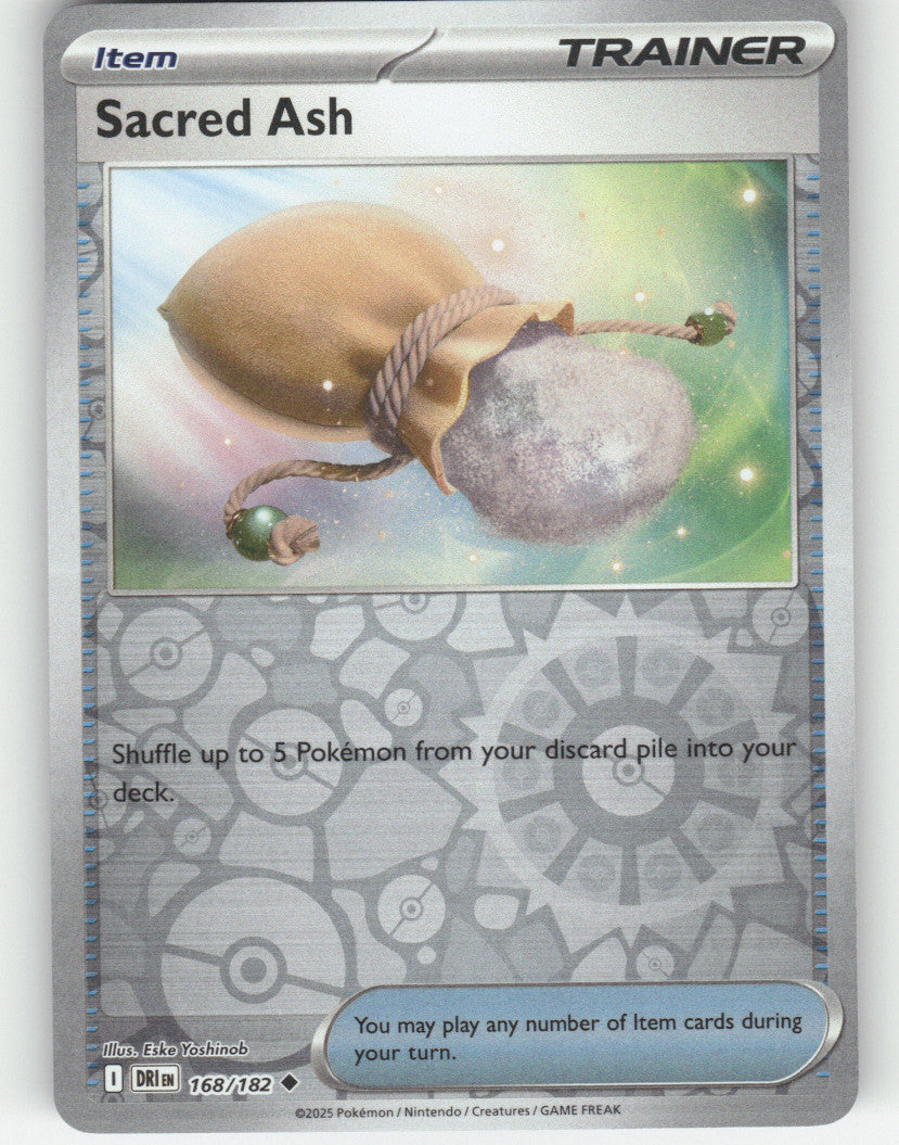 Sacred Ash Reverse Holo Uncommon SV10: Destined Rivals 168/182 NM