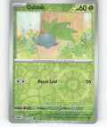 Oddish Reverse Holo Common SV: Scarlet & Violet 151 043/165 NM