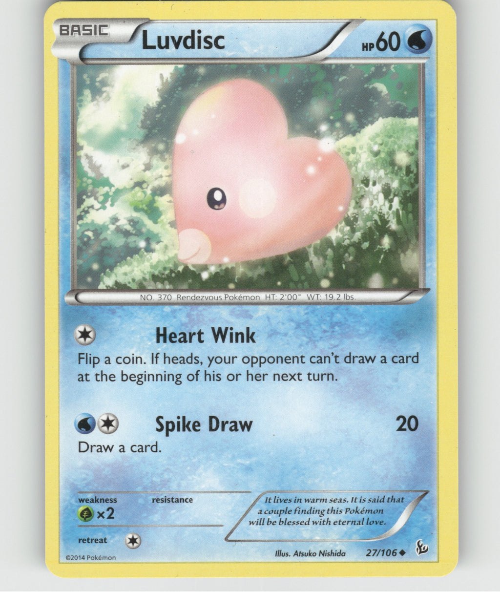 Luvdisc Uncommon XY - Flashfire 27/106 NM