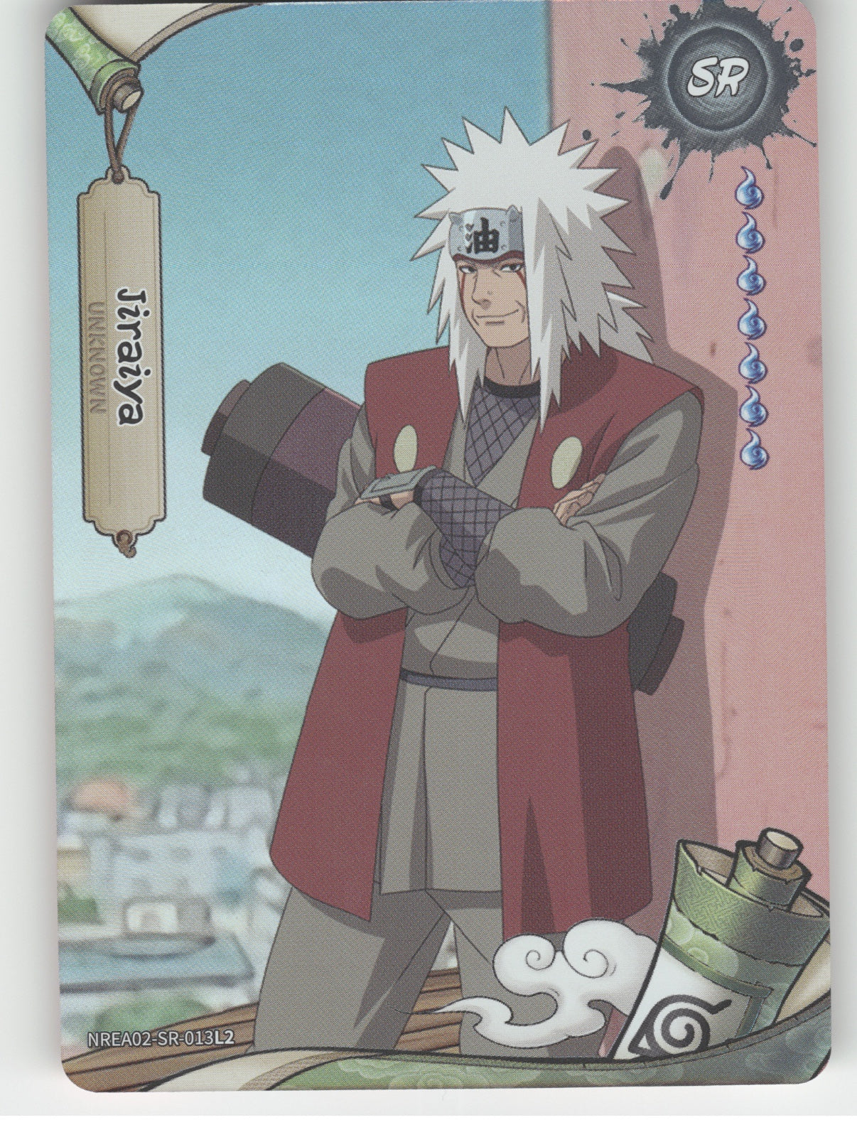 Jiraiya Base SR Earth Scroll Series 2 013L2 NM front