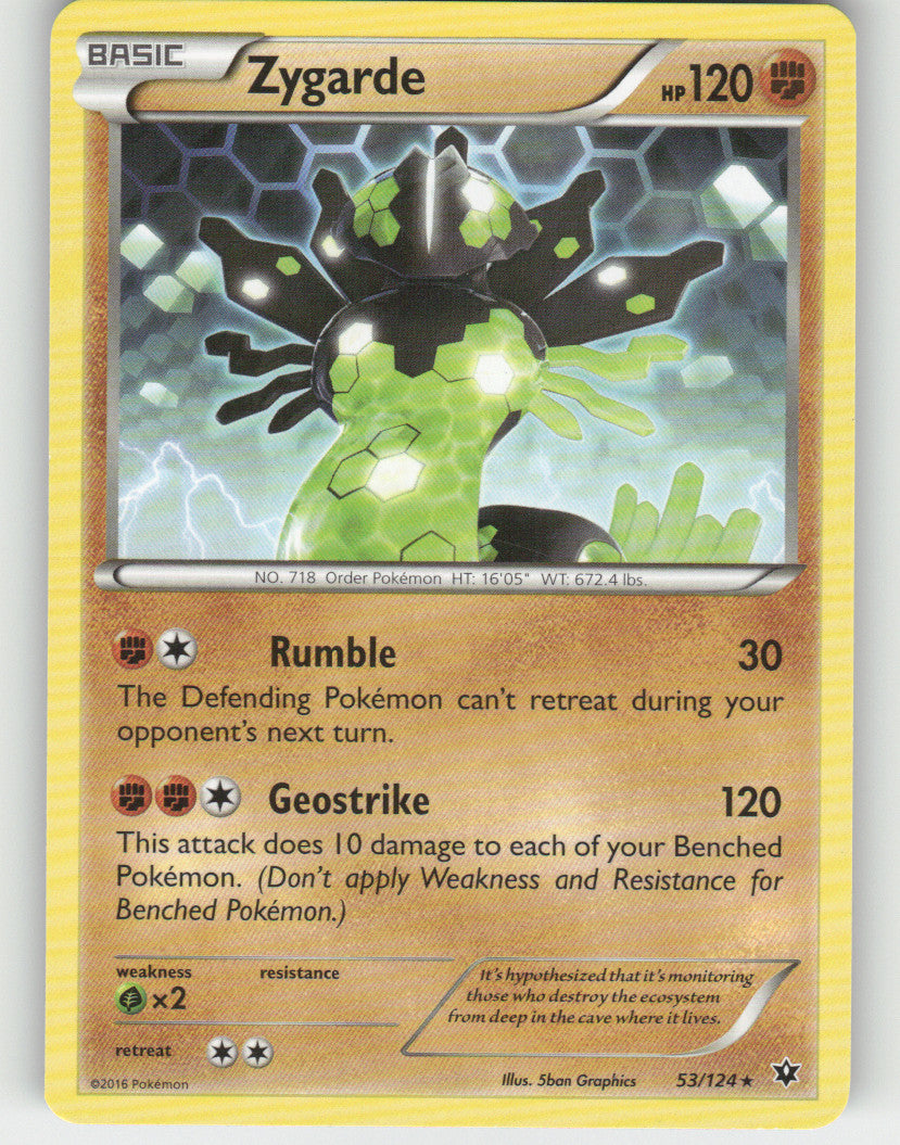 Zygarde (53) Rare XY - Fates Collide 53/124 NM