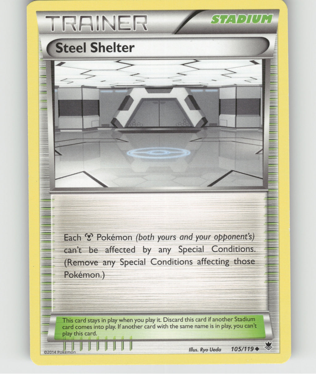 Steel Shelter Uncommon XY - Phantom Forces 105/119 NM