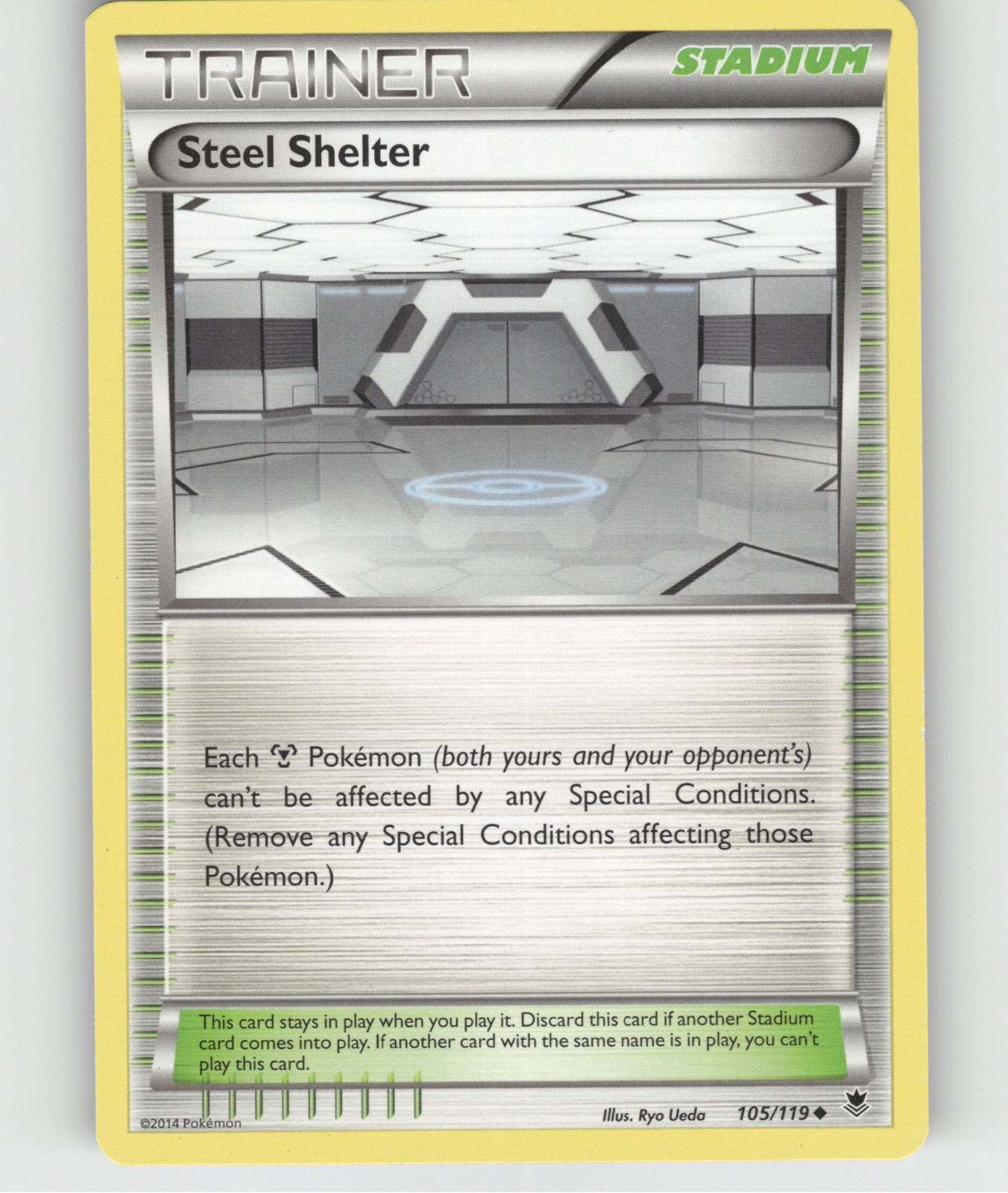 Steel Shelter Uncommon XY - Phantom Forces 105/119 NM