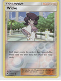 Wicke Reverse Holo Uncommon SM - Burning Shadows 127/147 NM