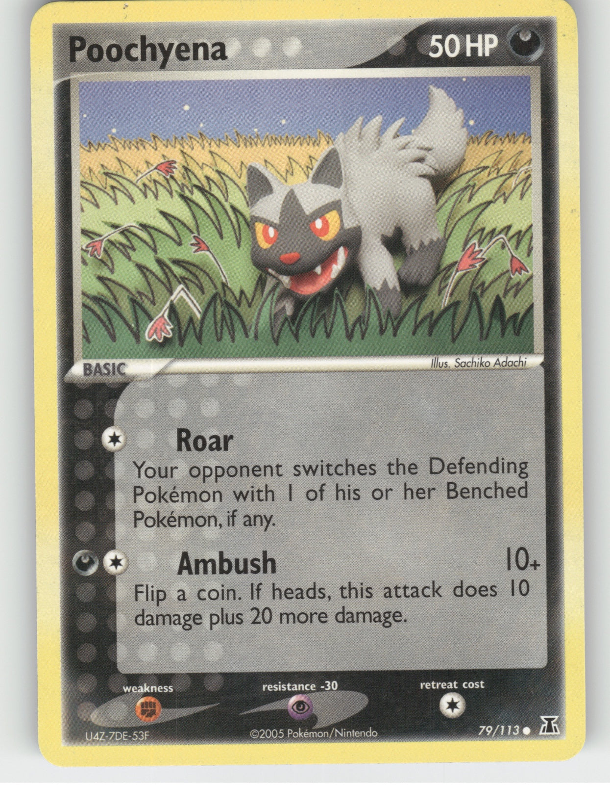 Poochyena Common EX Delta Species 79/113 NM