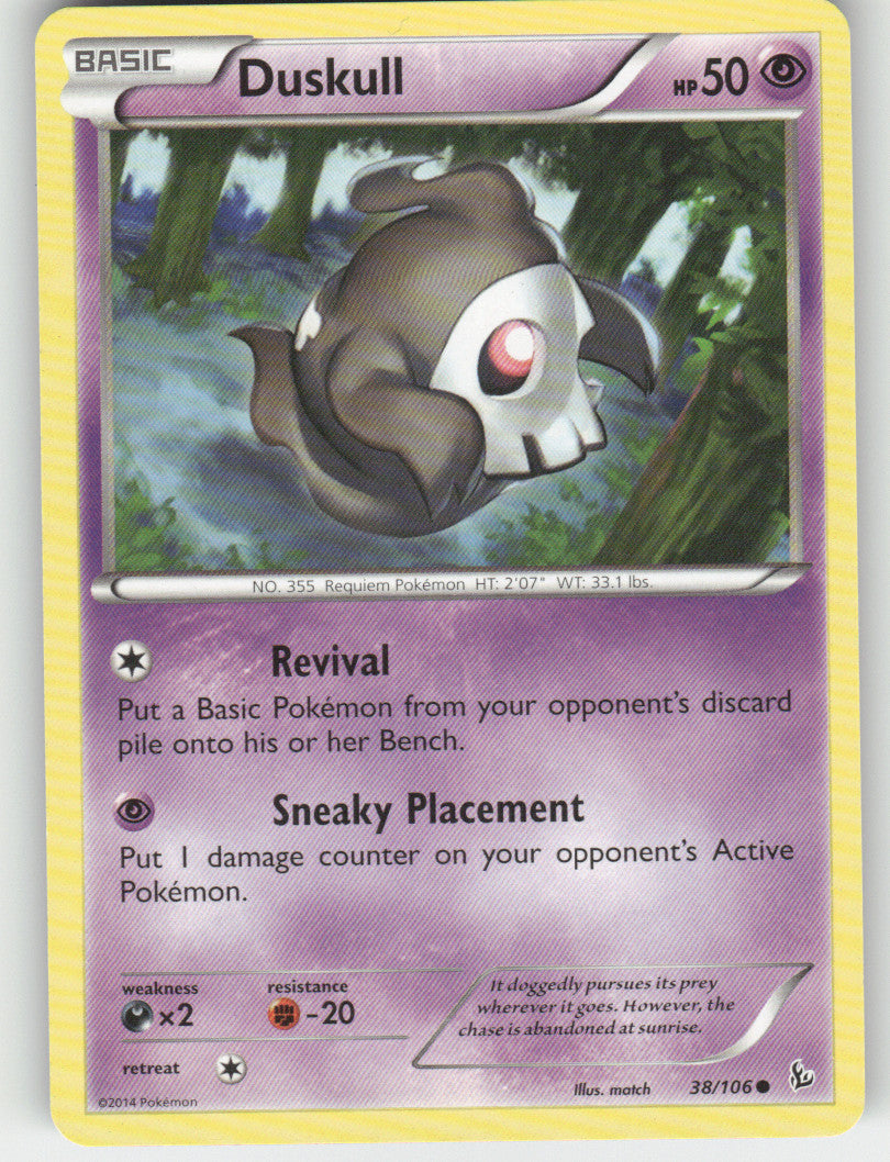 Duskull Common XY - Flashfire 38/106 NM