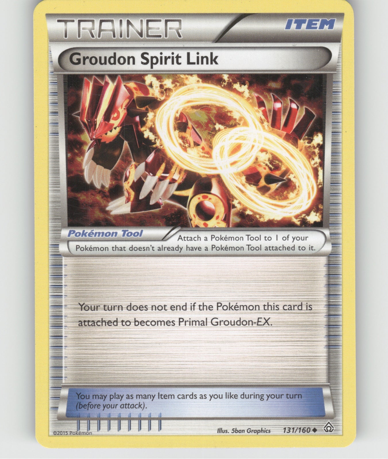 Groudon Spirit Link Uncommon XY - Primal Clash 131/160 NM