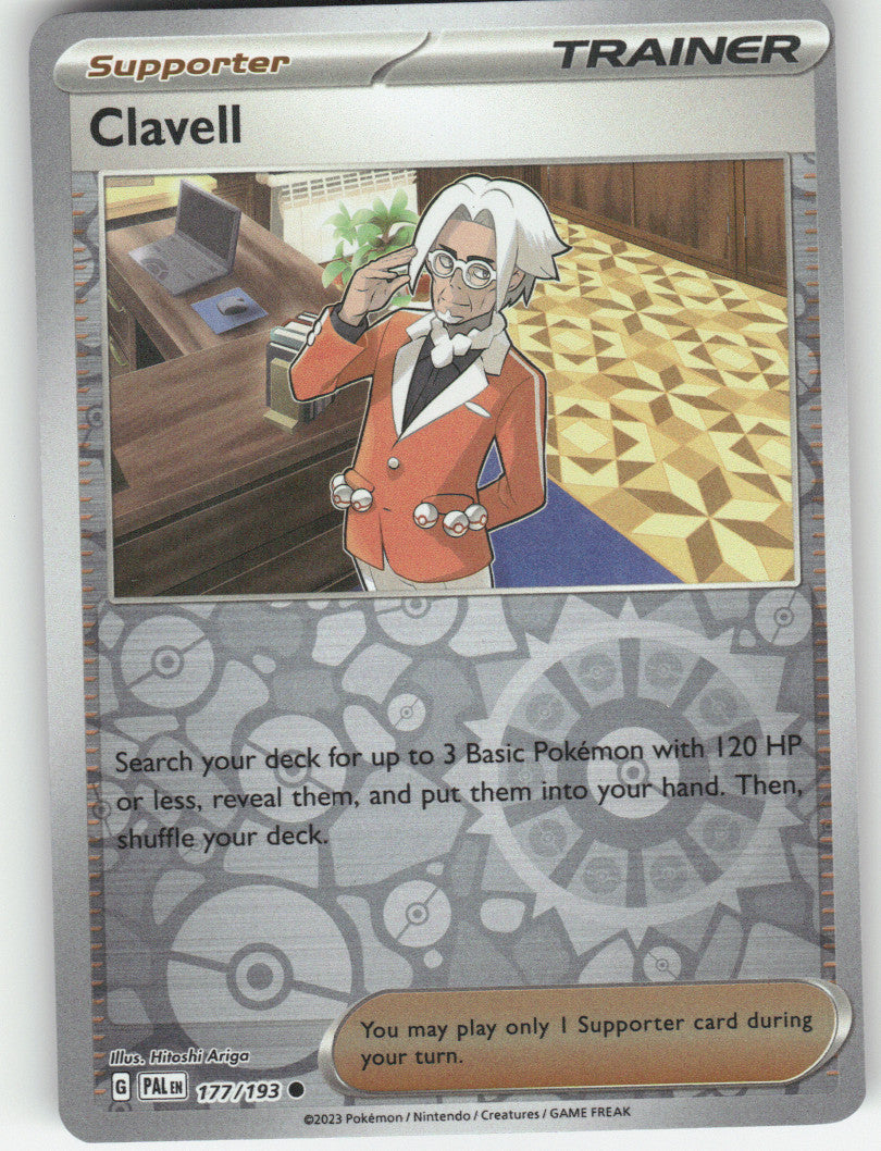 Clavell Holo Common Prize Pack Series Cards 177/193 NM