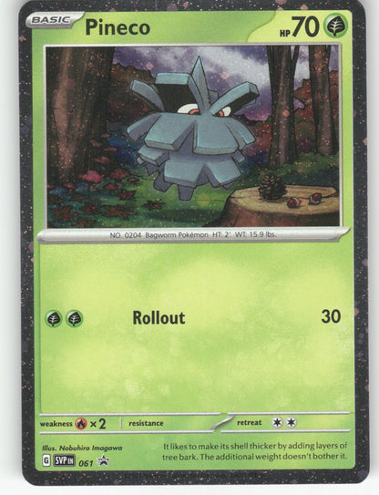 Pineco 2023 SVP Black Star Promo #061 Near Mint