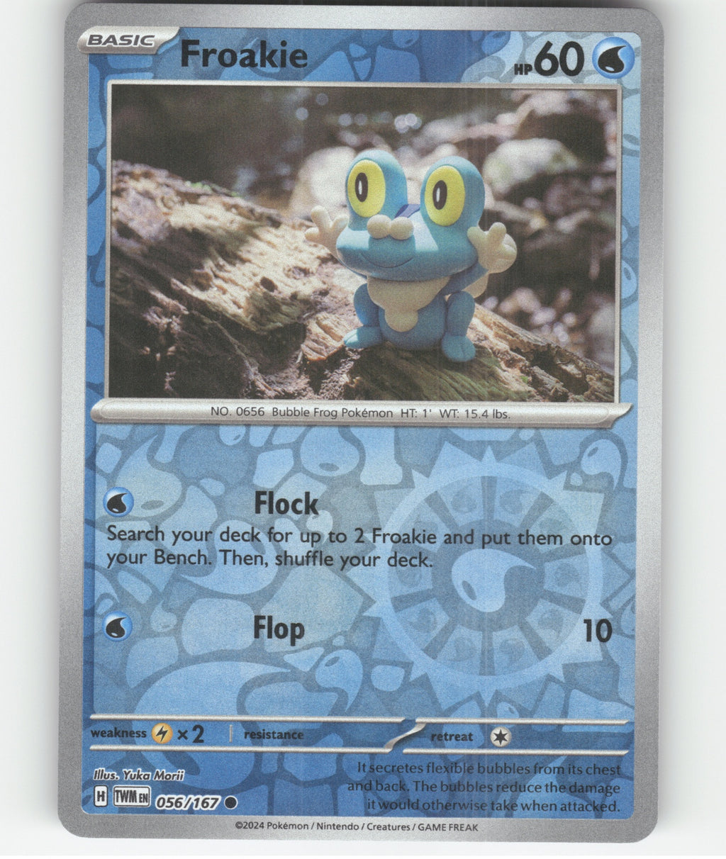 Froakie Common SV06: Twilight Masquerade 056/167 NM