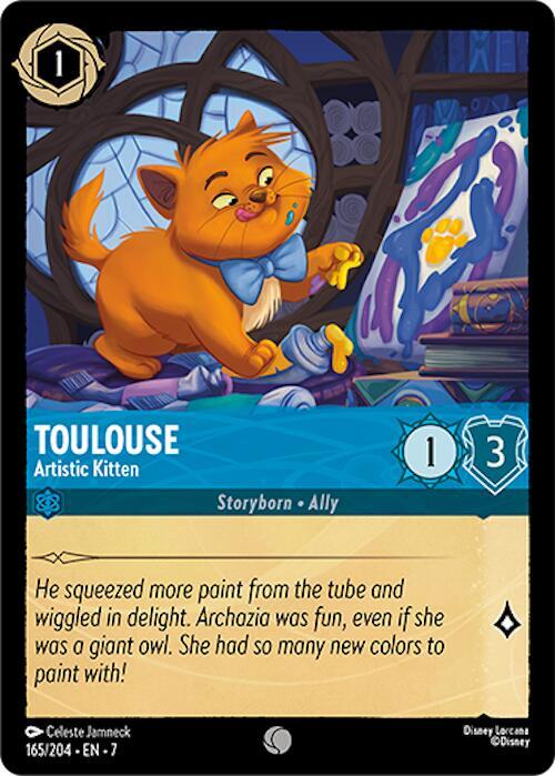 Toulouse - Artistic Kitten Common Archazia's Island 165/204 NM