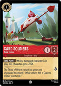 Card Soldiers - Royal Troops Common Archazia's Island 129/204 NM