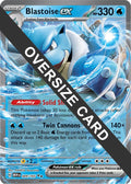 Blastoise ex Holo Double Rare Jumbo Cards 009/165 NM