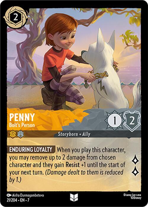 Penny - Bolt's Person Uncommon Archazia's Island 21/204 NM