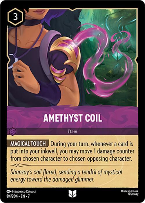 Amethyst Coil Uncommon Archazia's Island 84/204 NM