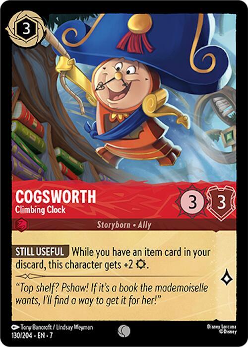 Cogsworth - Climbing Clock Common Archazia's Island 130/204 NM