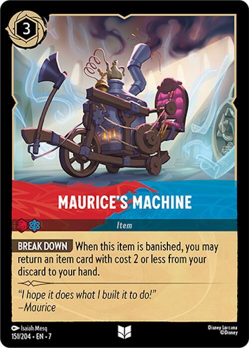 Maurice's Machine Uncommon Archazia's Island 151/204 NM