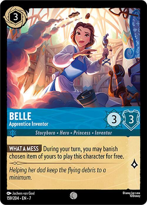 Belle - Apprentice Inventor Common Archazia's Island 159/204 NM