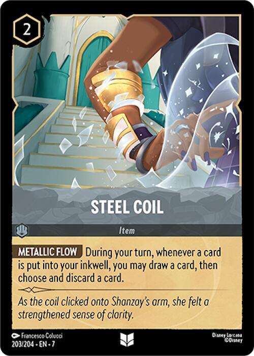 Steel Coil Uncommon Archazia's Island 203/204 NM