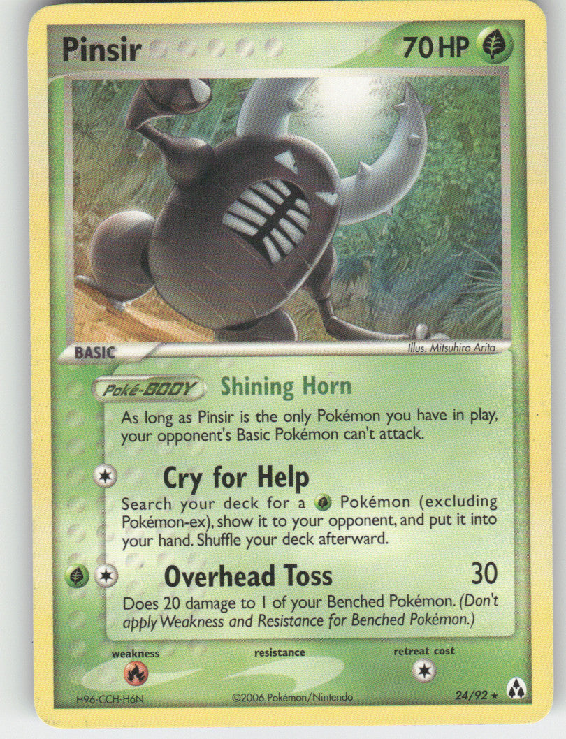 Pinsir Rare Legend Maker 24/92 NM