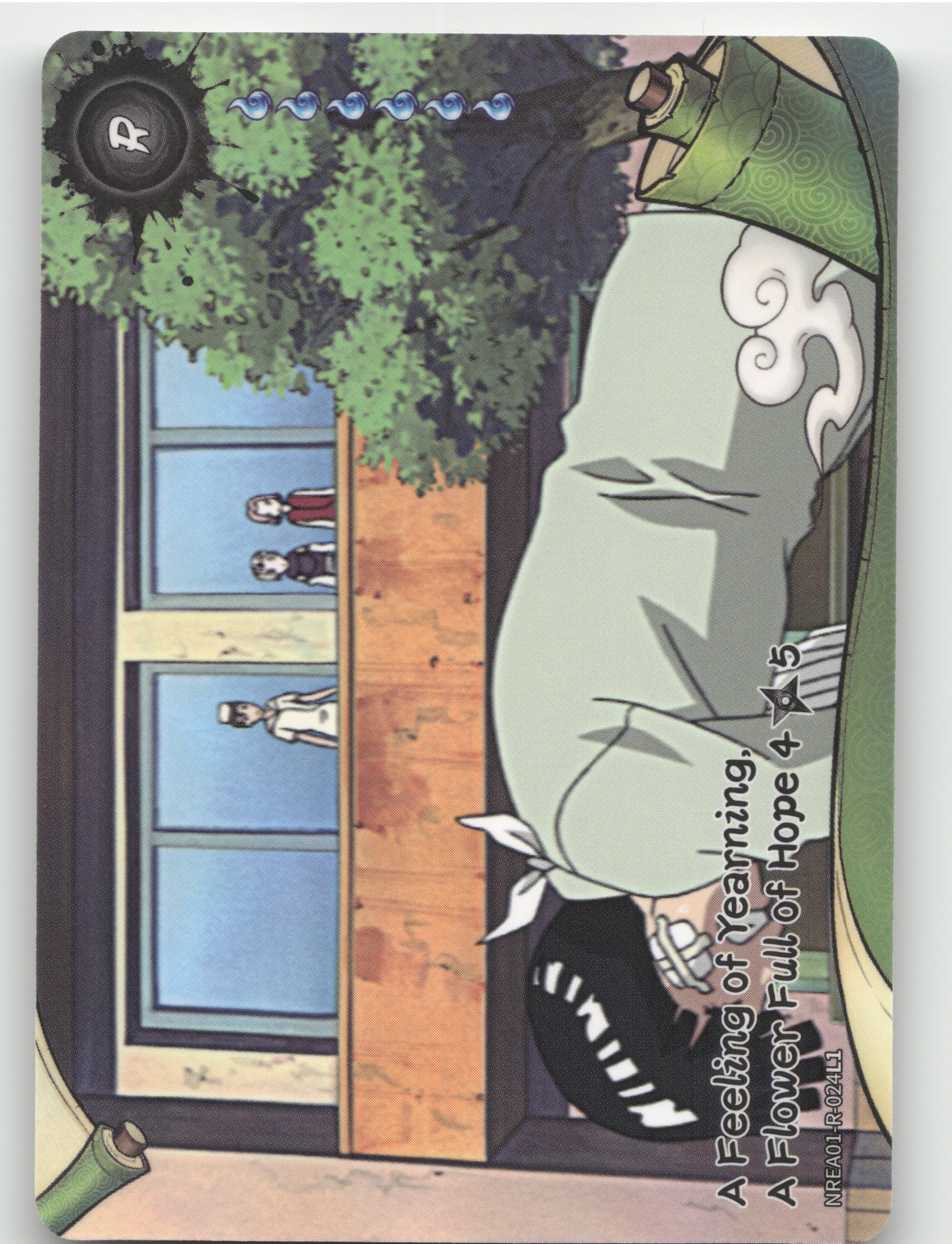 A Feeling Of Yearning, A Flower Full Of Hope\n4/5 Base R Earth Scroll Series 1 0 front