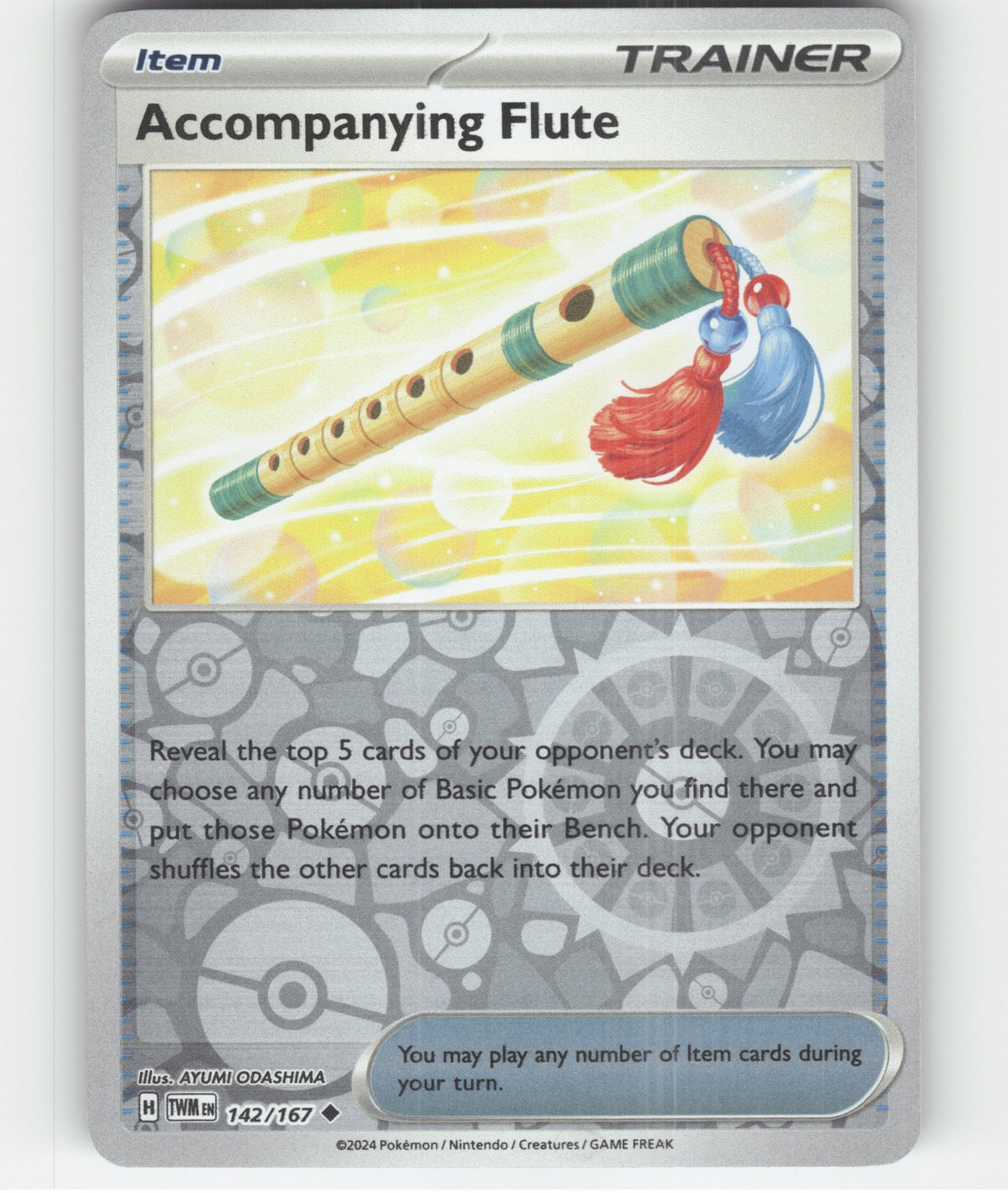 Accompanying Flute Uncommon SV06: Twilight Masquerade 142/167 NM