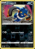 Croagunk Reverse Holo Common SWSH12: Silver Tempest 109/195 NM