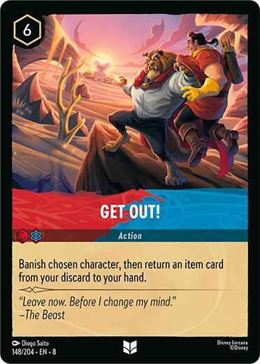 Get Out! Uncommon Reign of Jafar 148/204 NM