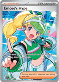 Emcee's Hype Holo Ultra Rare SV10: Destined Rivals 220/182 NM