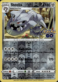 Steelix Reverse Holo Uncommon Pokemon GO 044/078 NM