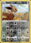 Eevee Reverse Holo Common SWSH07: Evolving Skies 125/203 NM