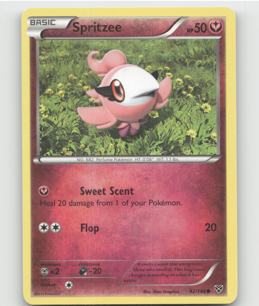 Spritzee Common XY Base Set 92/146 LP