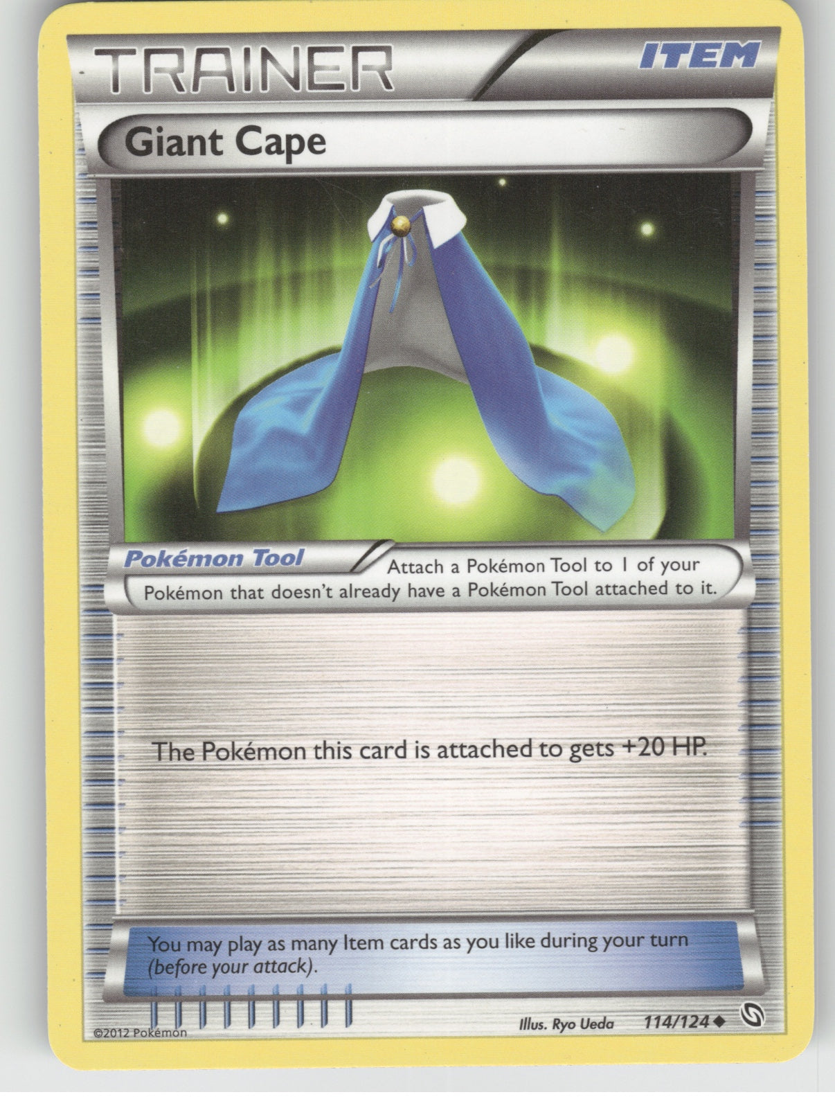 Giant Cape Uncommon Dragons Exalted 114/124 NM