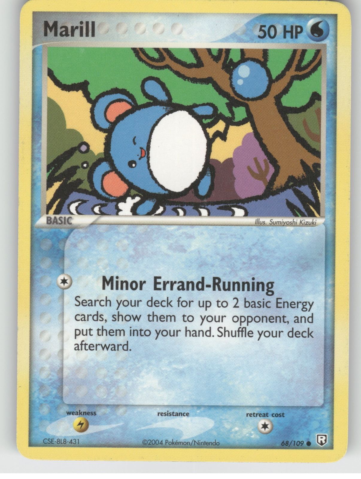 Marill Common EX Team Rocket Returns 68/109 NM