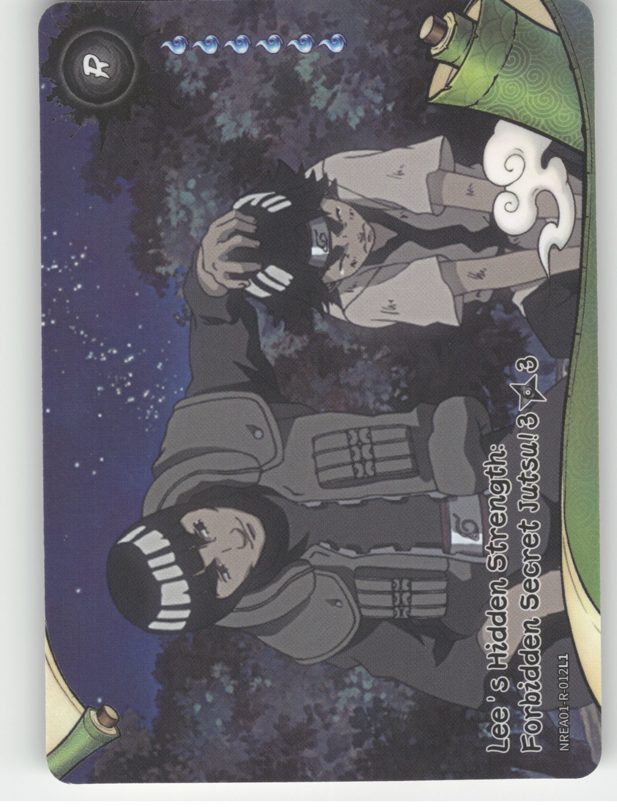 Lee'S Hidden Strength: Forbidden Secret Jutsu!\n3/3 Base R Earth Scroll Series 1 front
