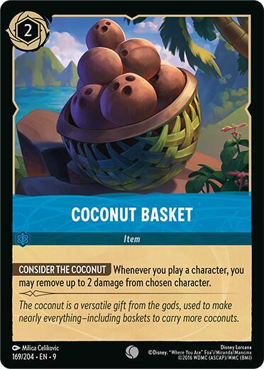 Coconut Basket Common Fabled 169/204 NM