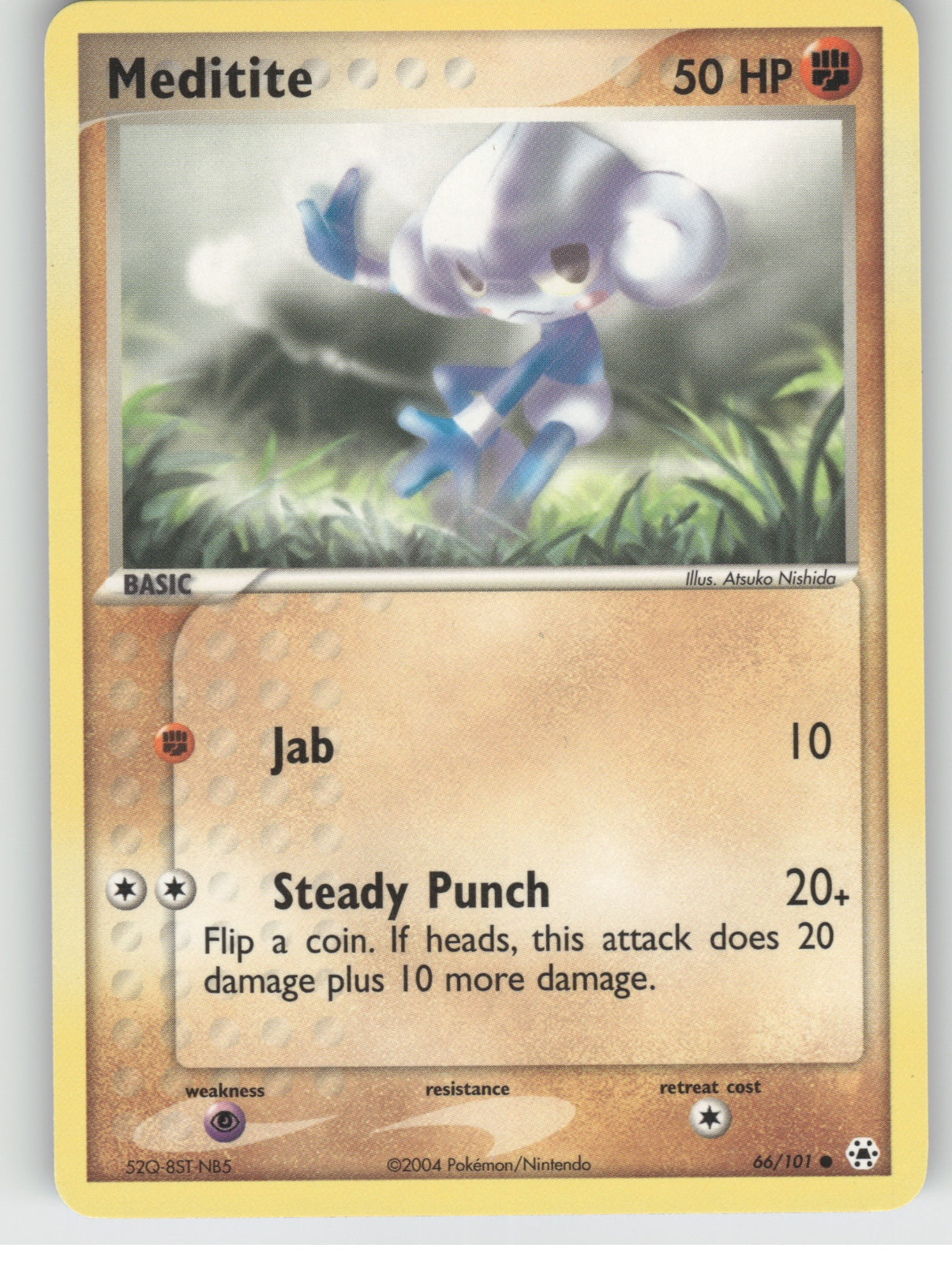 Meditite Common EX Hidden Legends 66/101 NM