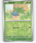 Oddish Reverse Holo Common SV: Scarlet & Violet 151 043/165 NM
