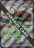 Great Tusk ex (Paldean Fates Stamped) Holo Promo Jumbo Cards 072 NM
