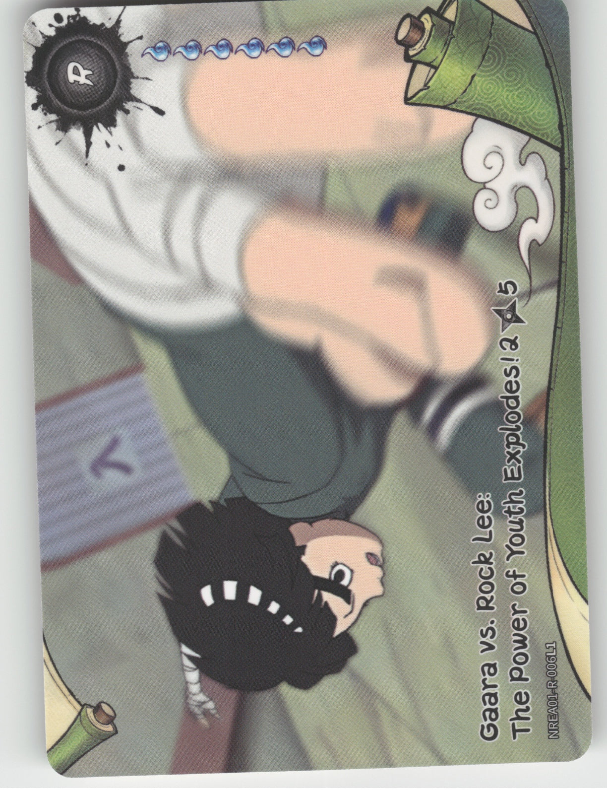 Gaara Vs. Rock Lee: The Power Of Youth Explodes!\n2/5 Base R Earth Scroll Series front