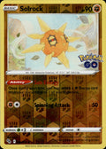 Solrock Reverse Holo Uncommon Pokemon GO 039/078 NM