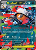Mega Scrafty ex Holo Double Rare ME: Ascended Heroes 135/217 NM