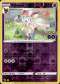 Sylveon Reverse Holo Holo Rare Pokemon GO 035/078 NM