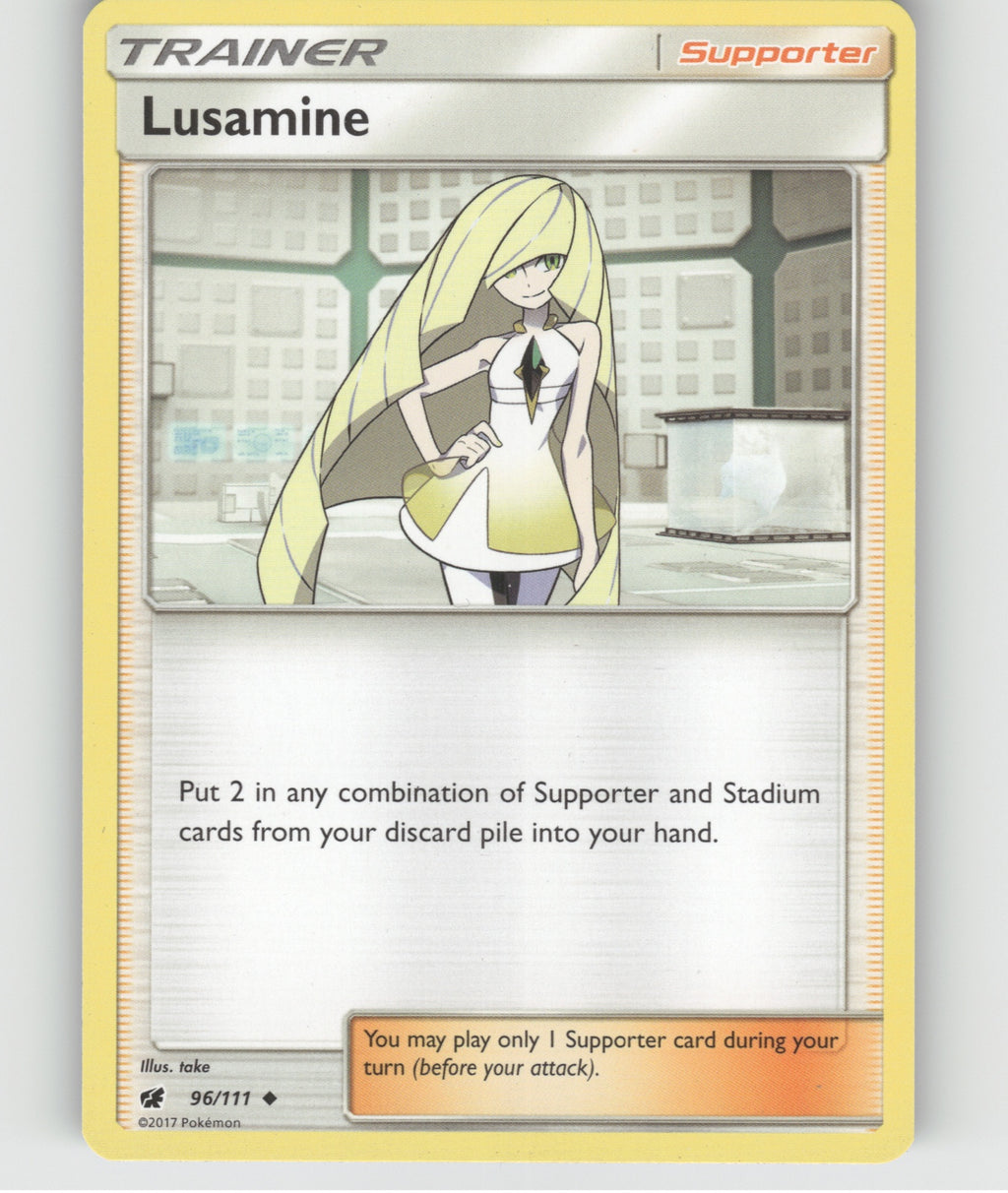 Lusamine Uncommon SM - Crimson Invasion 96/111 NM